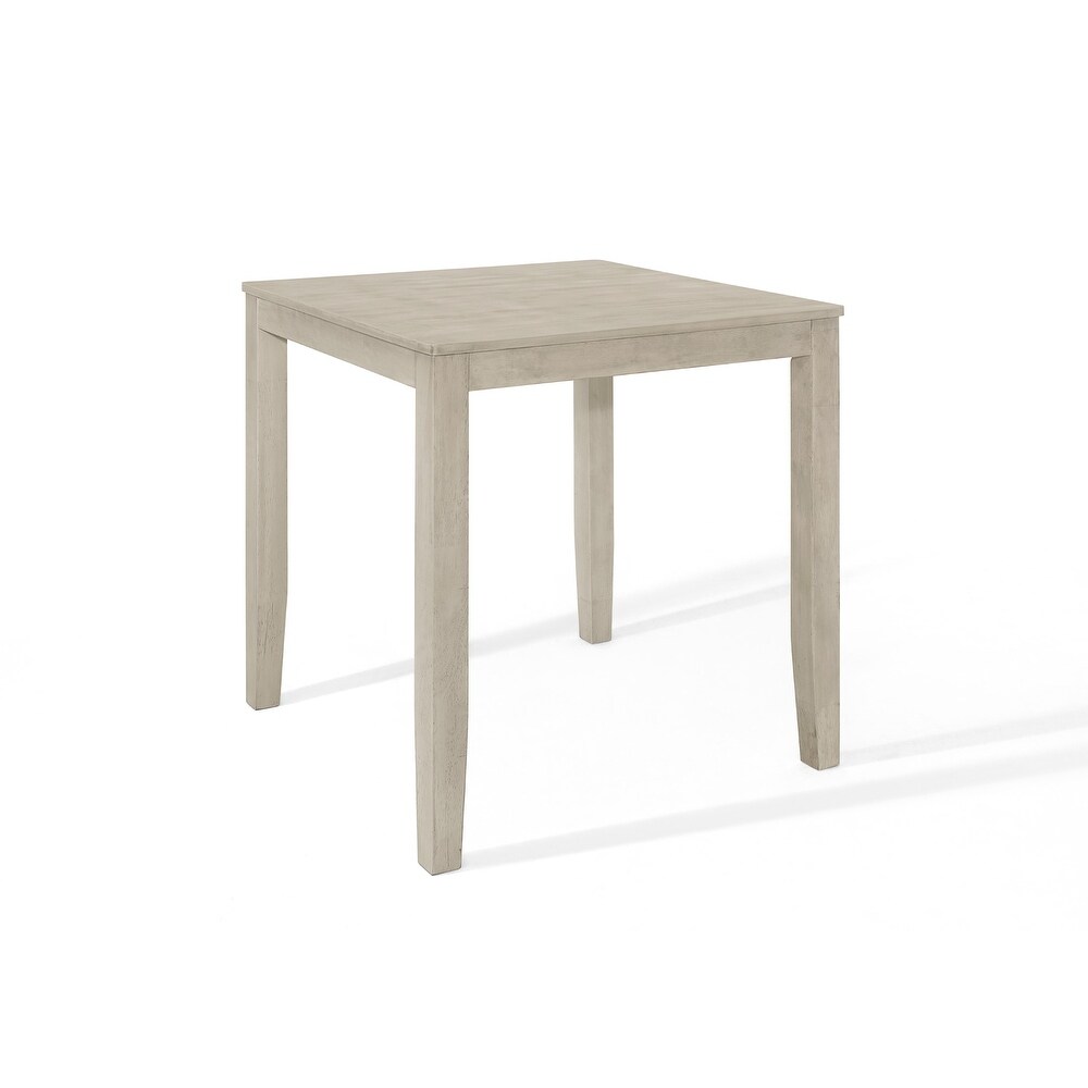 CraftPorch Clean lines Counter Height Dining Table   Grey