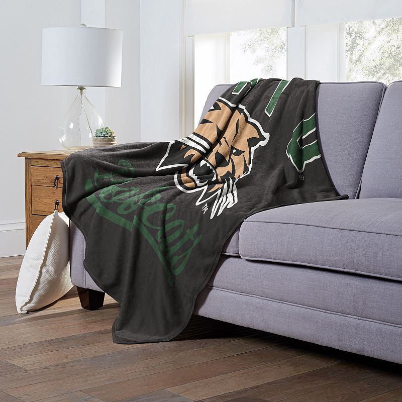 The Northwest Ohio Bobcats Alumni Silk-Touch Throw Blanket