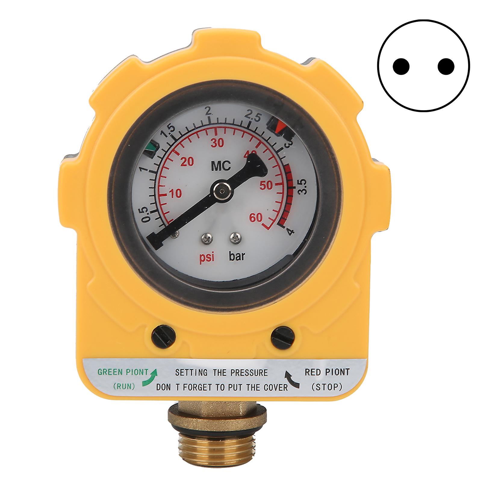 Water Pump Automatic Pressure Controller With Npt4 Thread 1500w 30a 060psi E041500eu Plug Ac220v