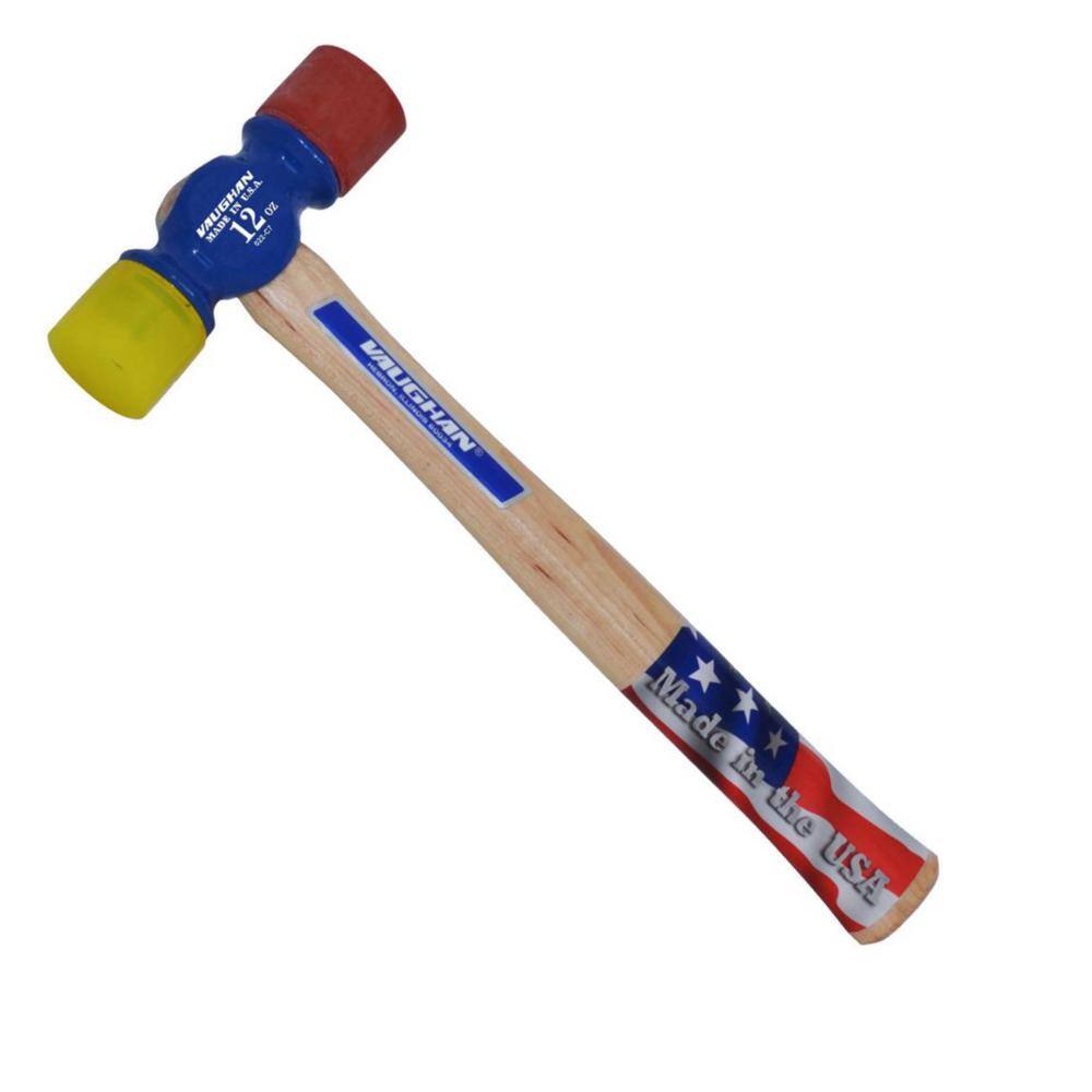 Vaughan 12 oz. Soft Face Mallet with 12 in. Hardwood Handle SF12