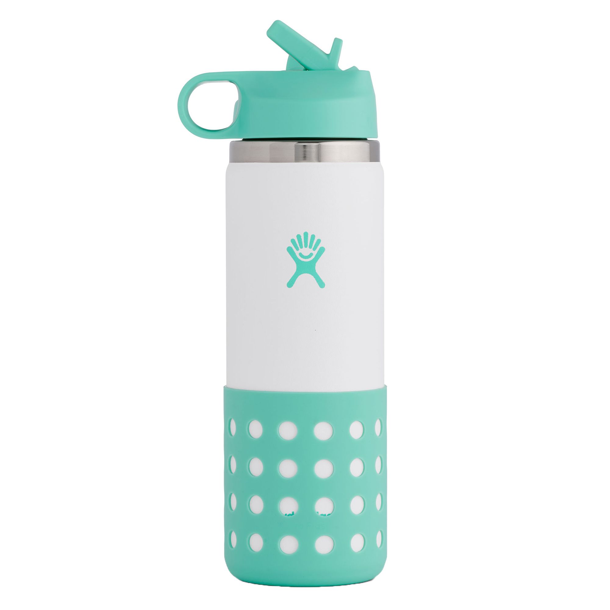 Hydro Flask 20 oz. Kids' Wide Mouth Bottle with Straw Lid and Boot