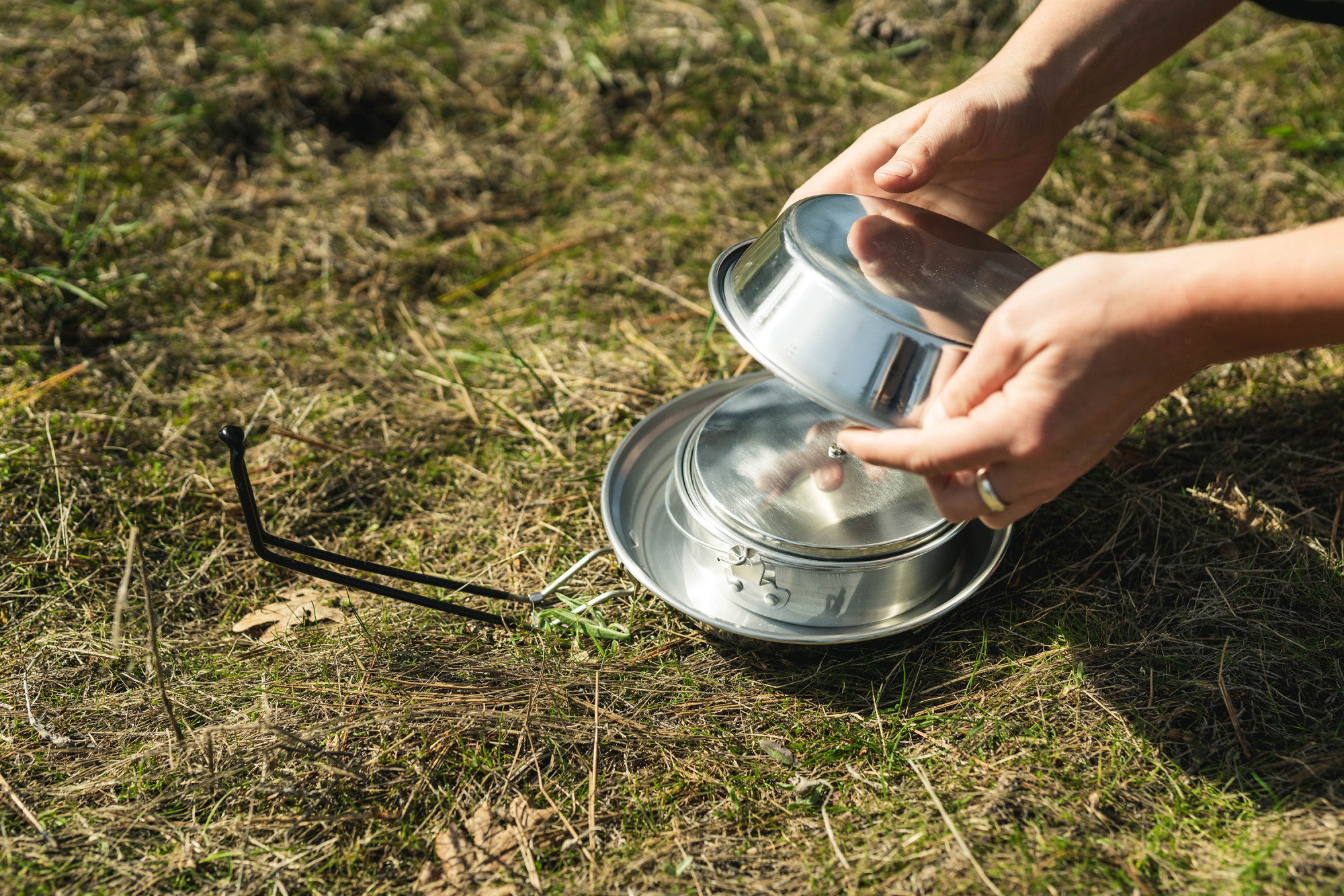 Stansport 1 Piece Aluminum Camping Mess Kit