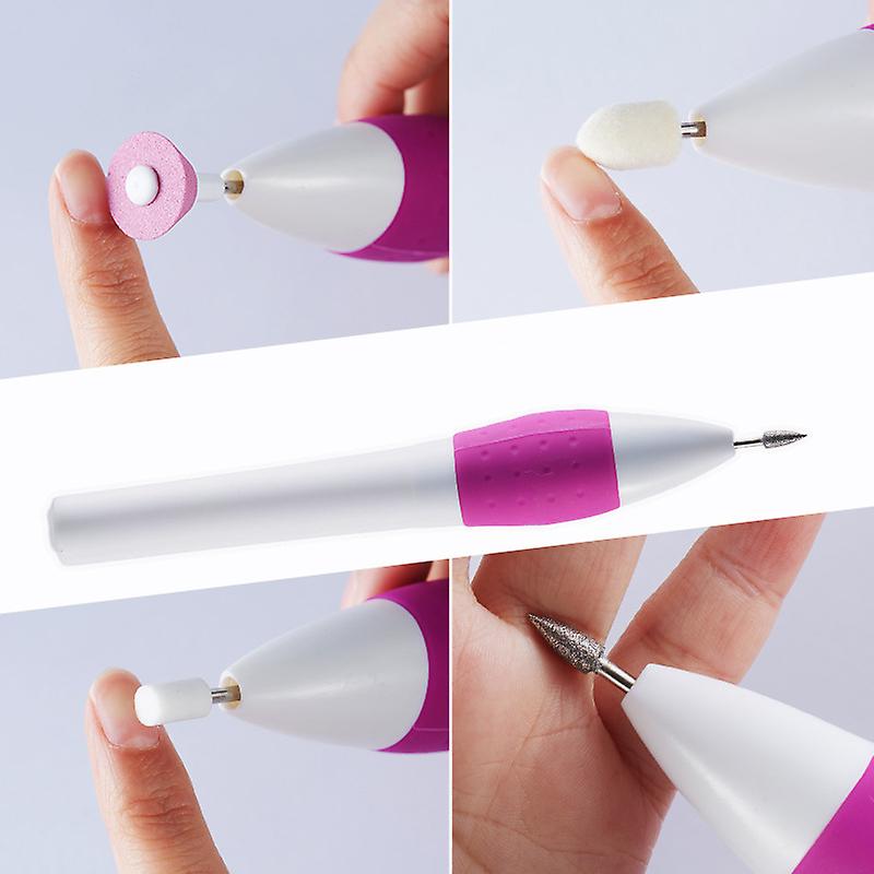 Born Pretty Nail Art Portable Nail Battery Grinder Mini Written Test Nail Grinder Electric Nail Removal Exfoliating Polishing Tool