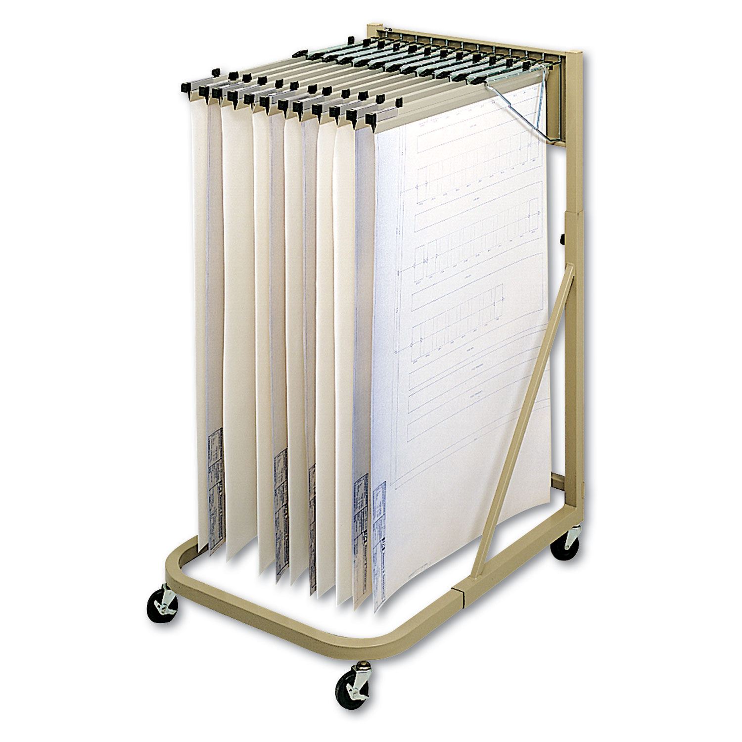 Steel Sheet File Mobile Rack by Safcoandreg; SAF5026