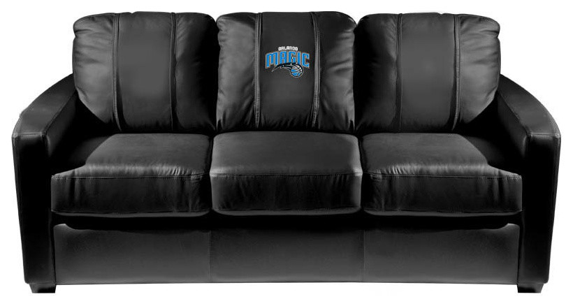 Orlando Magic Stationary Sofa Commercial Grade Fabric   Contemporary   Sofas   by DreamSeats LLC  Houzz