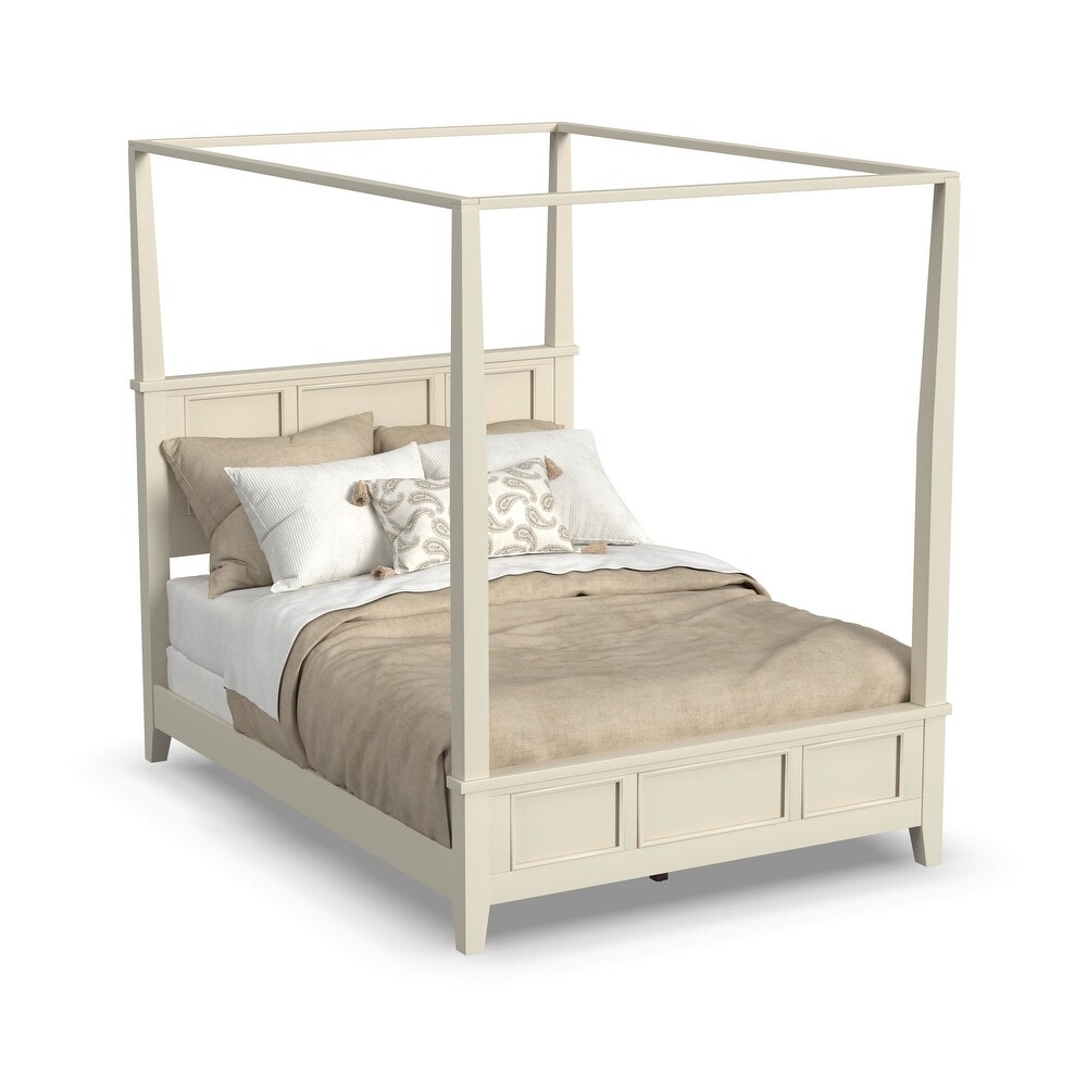 Homestyles Naples Queen Canopy Bed