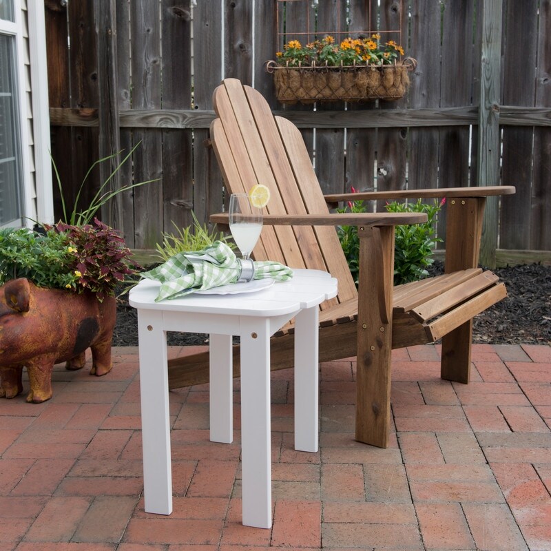 Gavil White Adirondack End Table