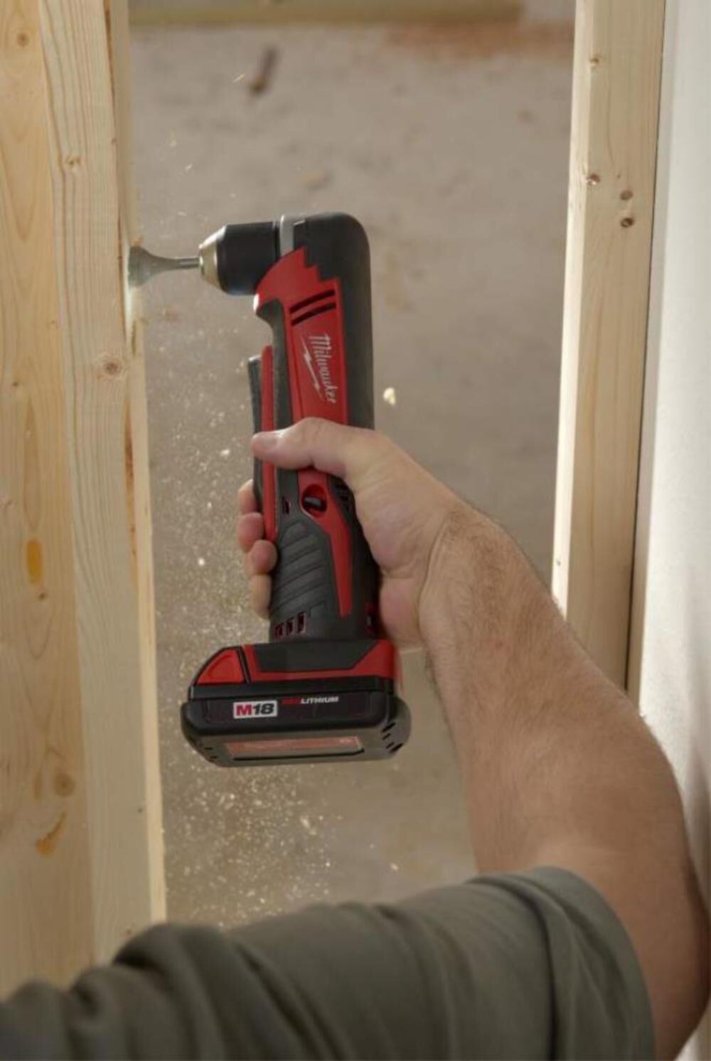 Milwaukee M18 Cordless Lithium-Ion Right Angle Drill Kit 2615-21 from Milwaukee