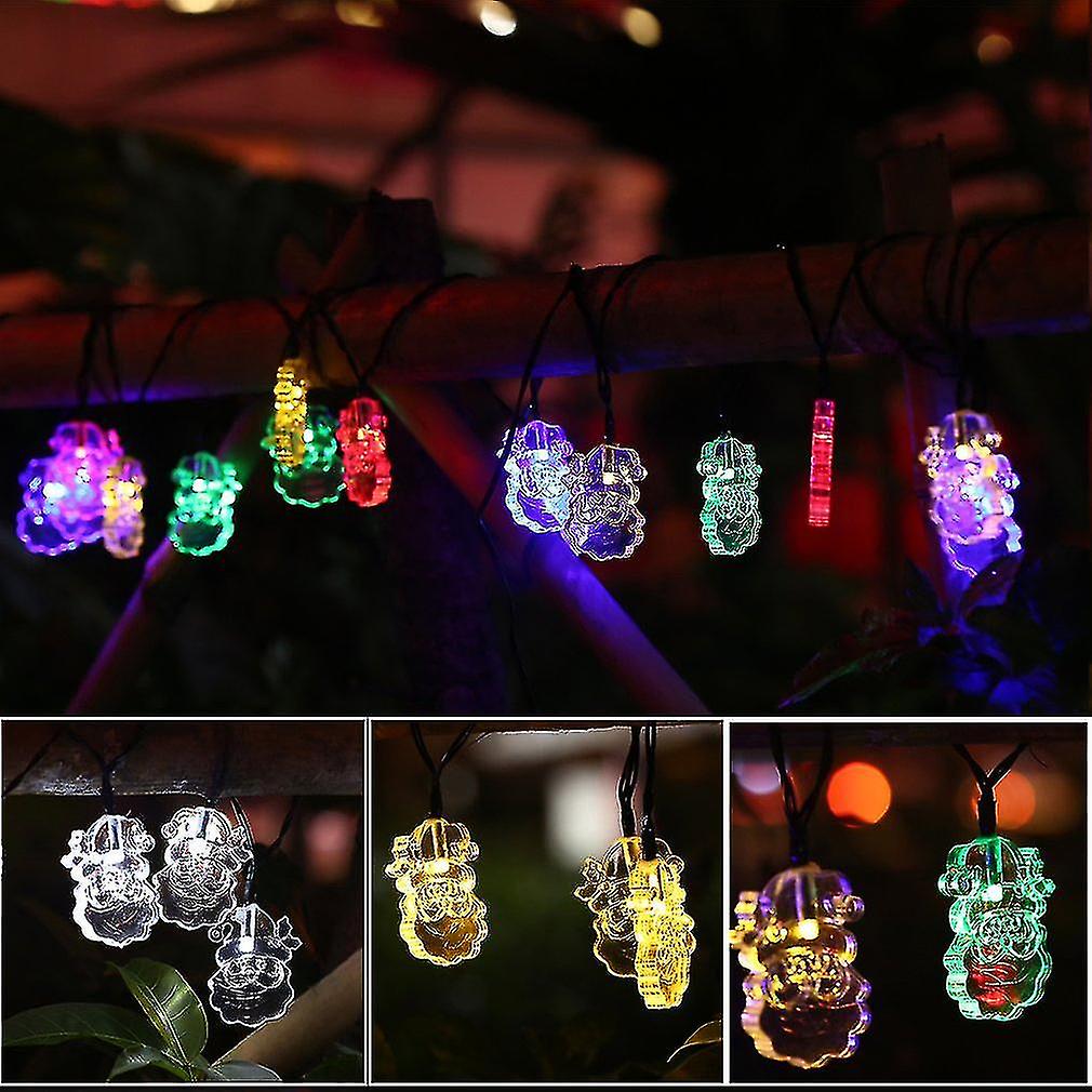 20 Led Solar String S With Solar Panel Fy String