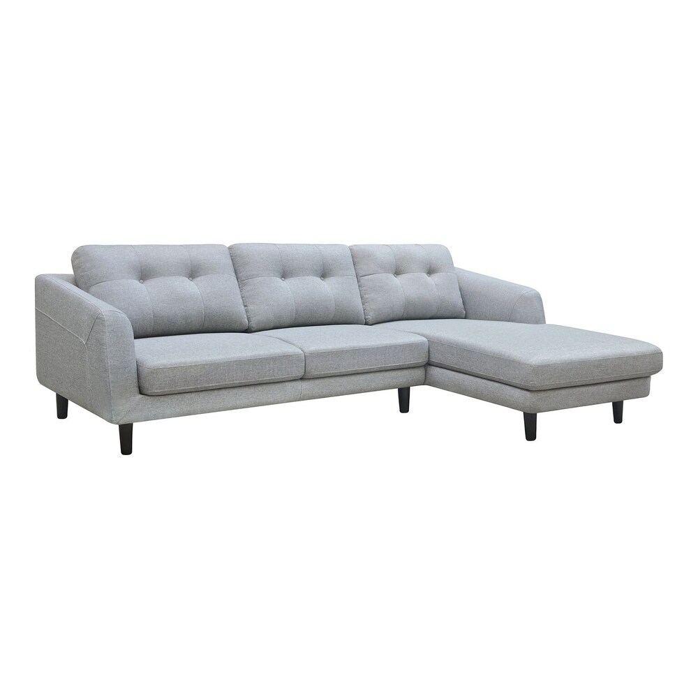 Aurelle Home Ragnar Mid Century Modern Sectional Sofa