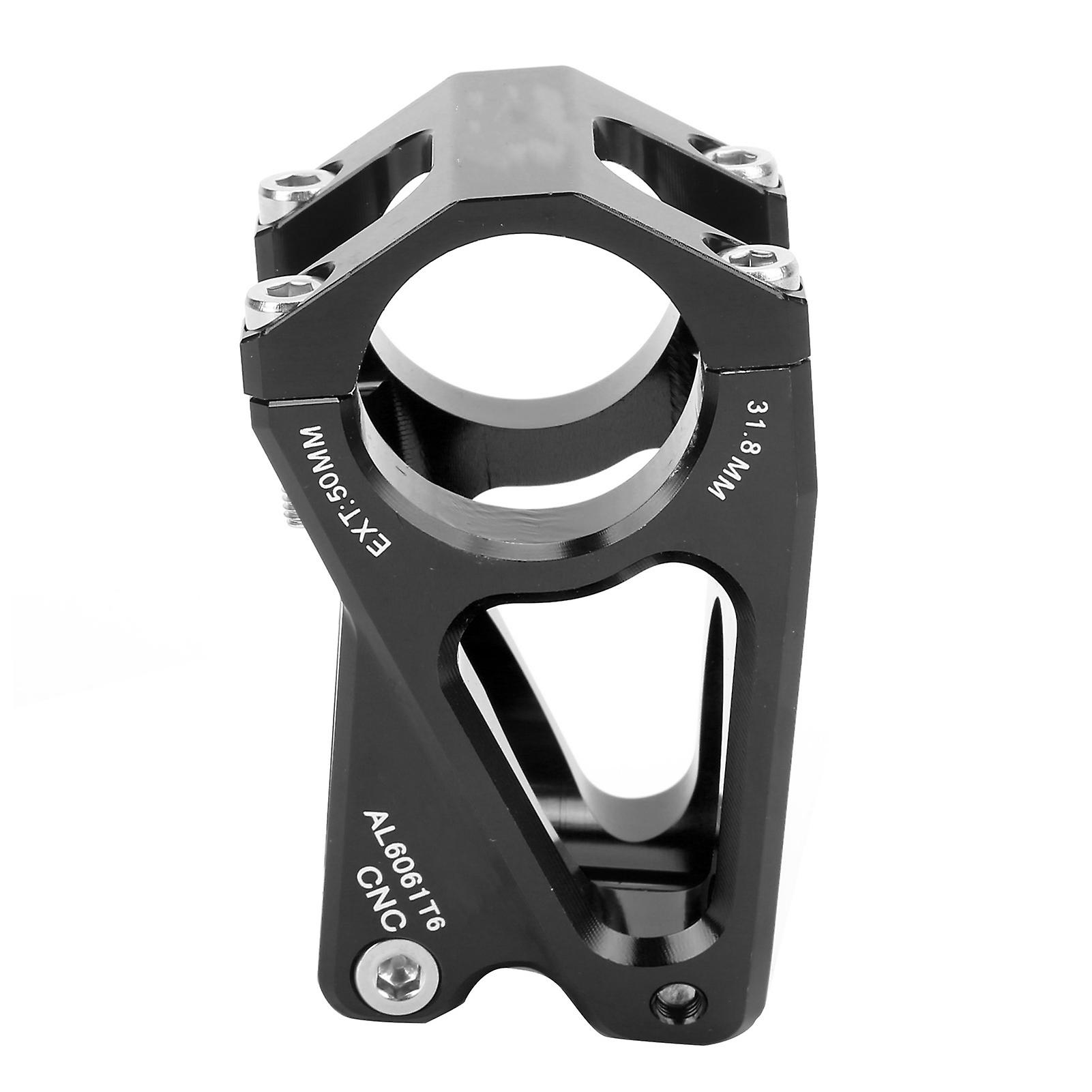 Wake Bicycle Stem 31.8mm 50mm Mountain Bike Aluminum Alloy Short Handlebar Stem For Road Bikeblack