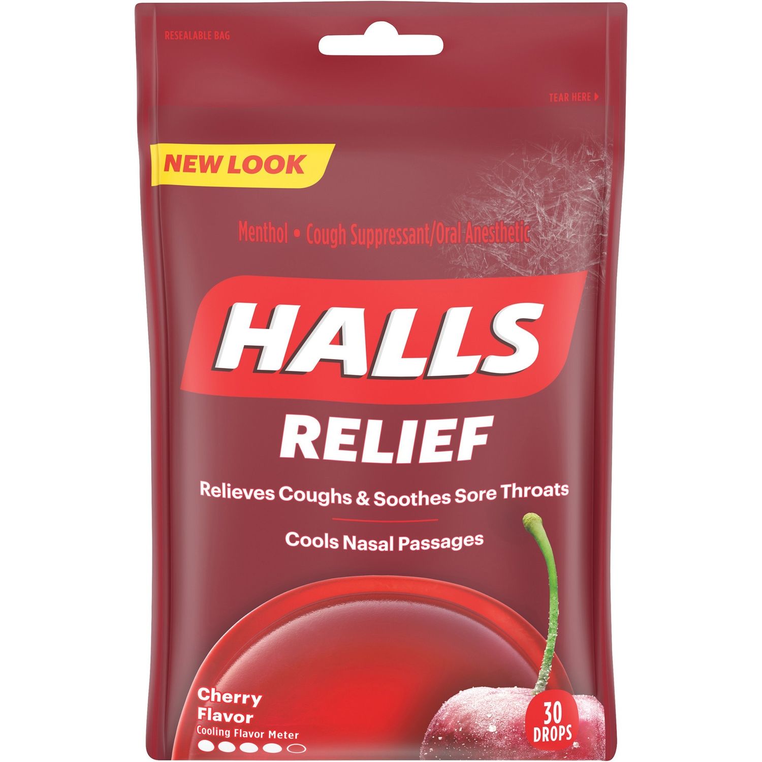 Halls Cherry Cough Drops by Cadbury Schweppes plc CDB62182