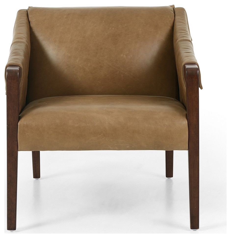 Damita Chair Chaps Ebony   Modern   Armchairs And Accent Chairs   by Virgil Stanis Design  Houzz