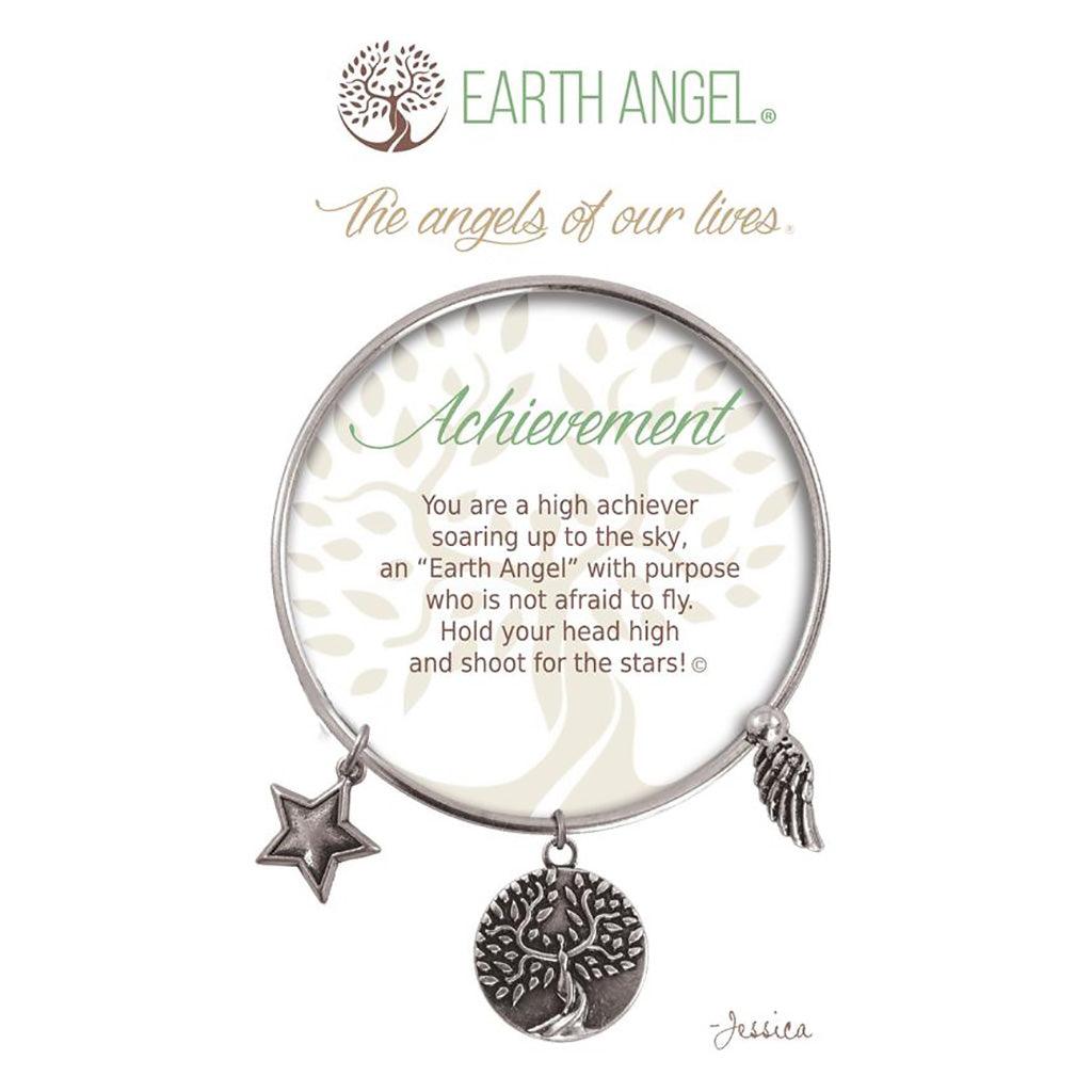 Earth Angel  Achievement Bracelet in Silver