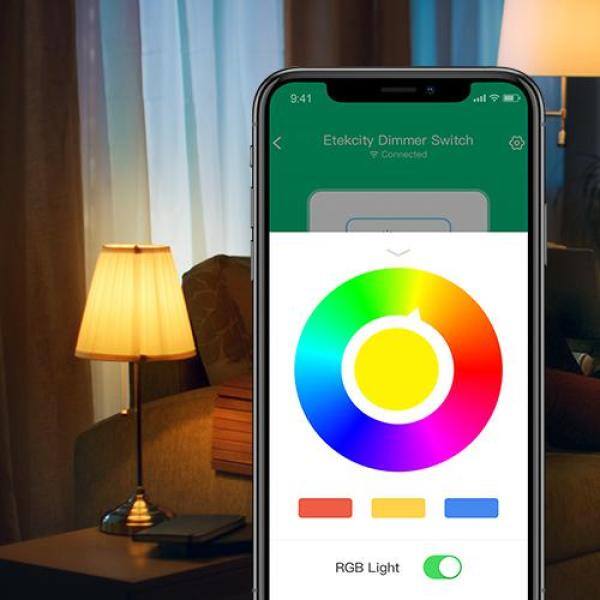 Etekcity Smart WiFi Single Pole Dimmer Switch (4-Pack) EDESSSECSUS0002