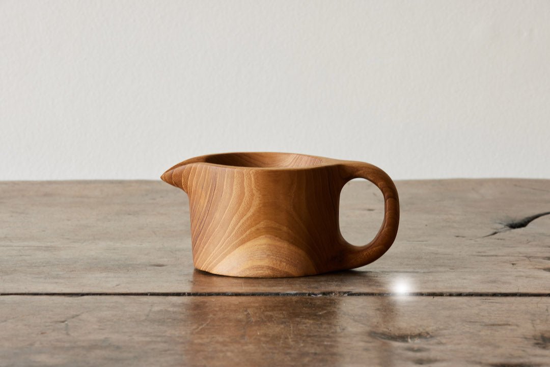 Teak Creamer