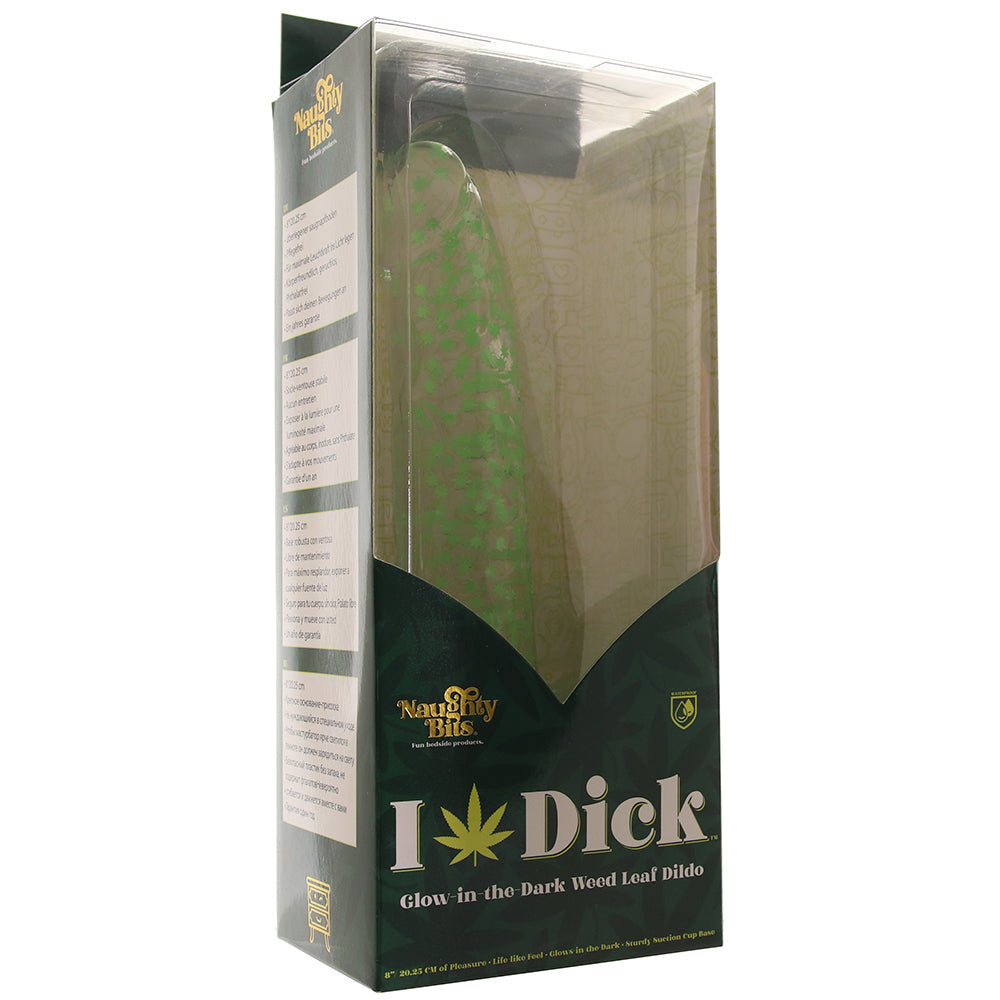 I Leaf Dick Glow In The Dark Dildo