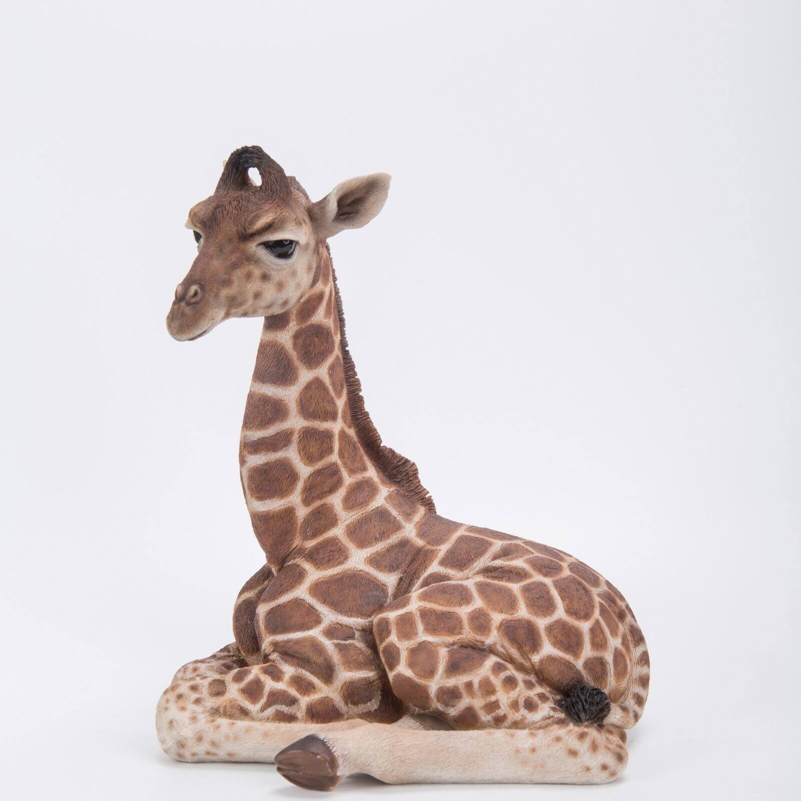 Hi-Line Gift 7" Giraffe Laying Down Garden Statue