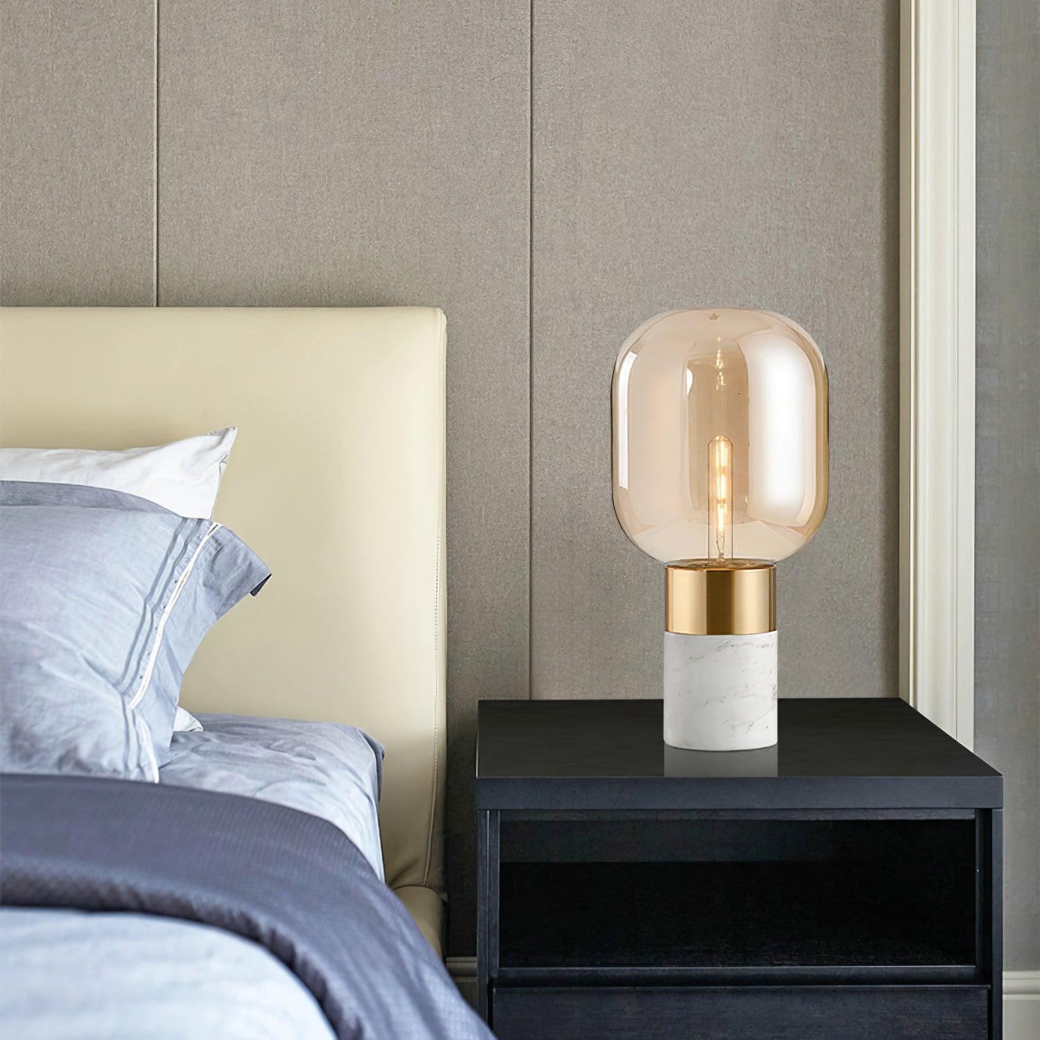 Storm Marble Table Lamp