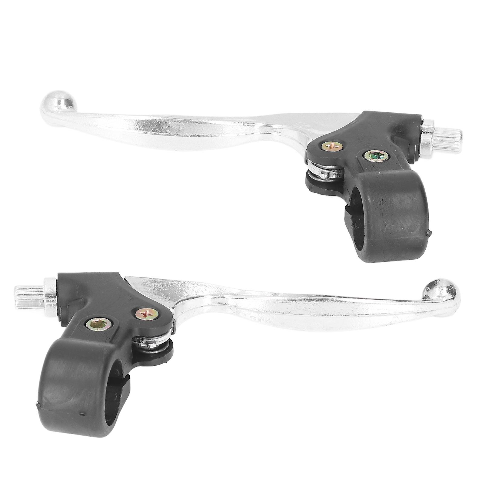 2pcs Brake Handle Lever 22mm Left Right Aluminium Alloy For 47cc 49cc Mini Pocket Dirt Bike Atv