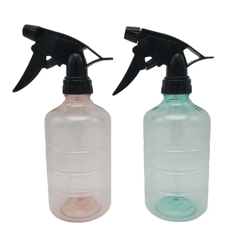 450ml plastic sprayer hand pressed watering spray bottle