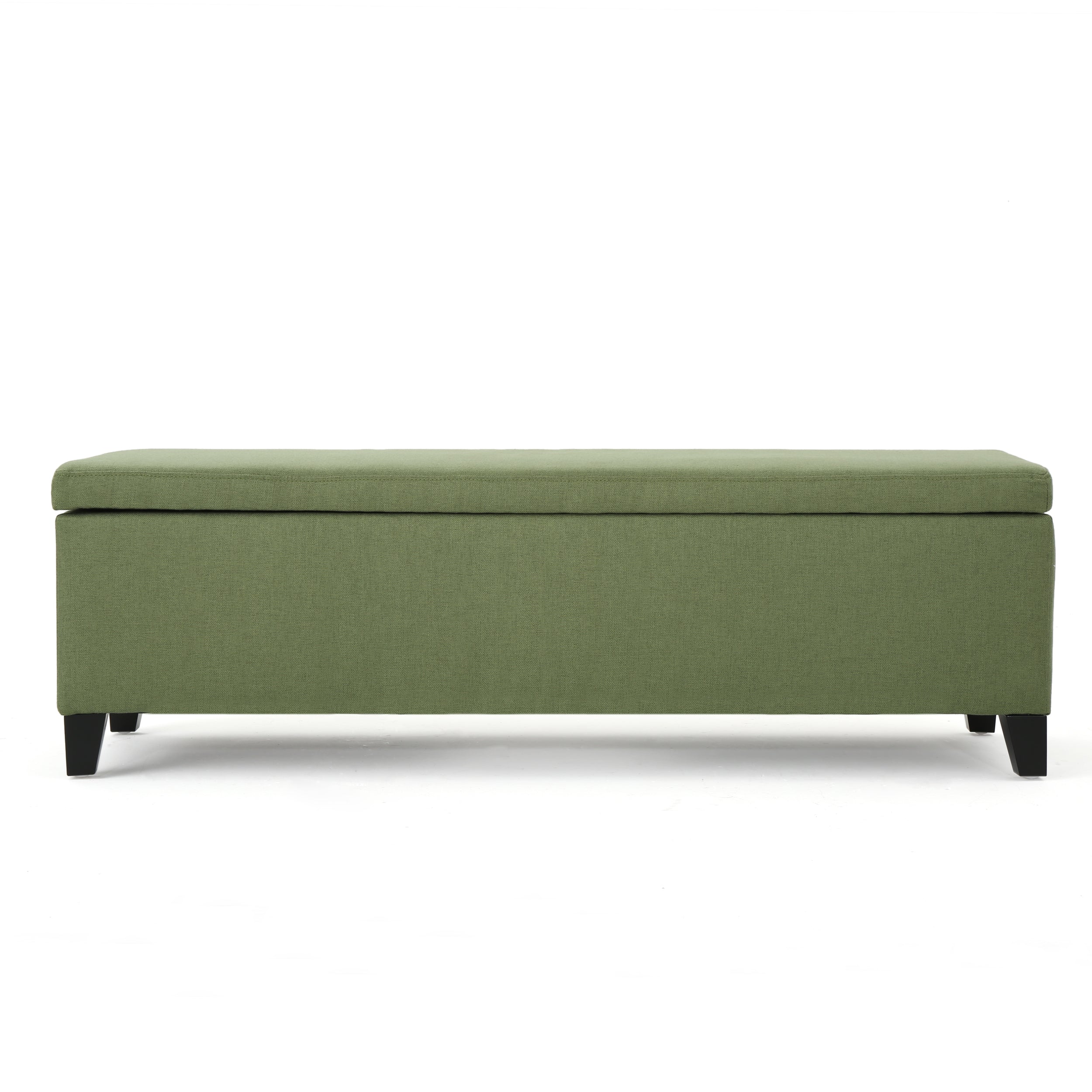 Clor Fabric Rectangle Storage Ottoman Bench