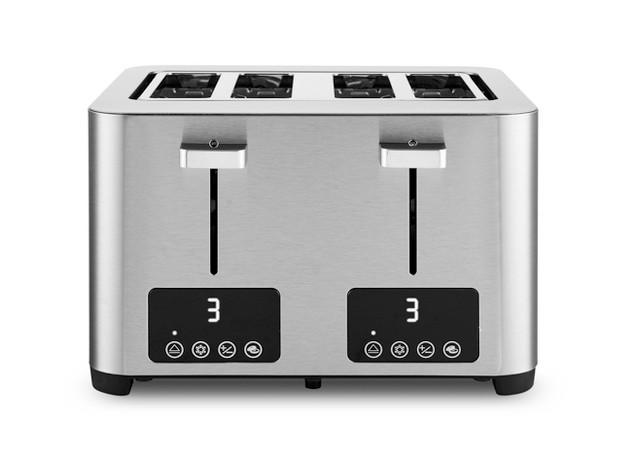 Salton Digital 4 Slice Toaster Stainless Steel