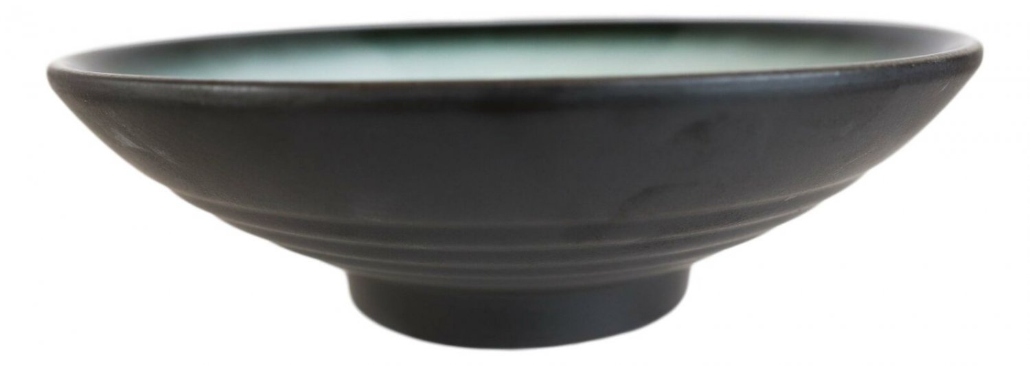 1 Pack Of 4 Ceramic Zen Blue Dinner Entree Soup Deep Plates Or Shallow Bowls 36oz EBR02