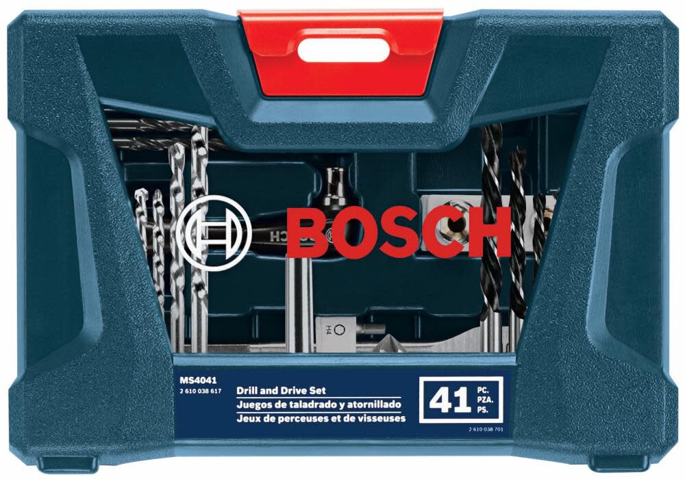 Bosch Drilling and Driving Mixed Bit Set 41pc MS4041 from Bosch