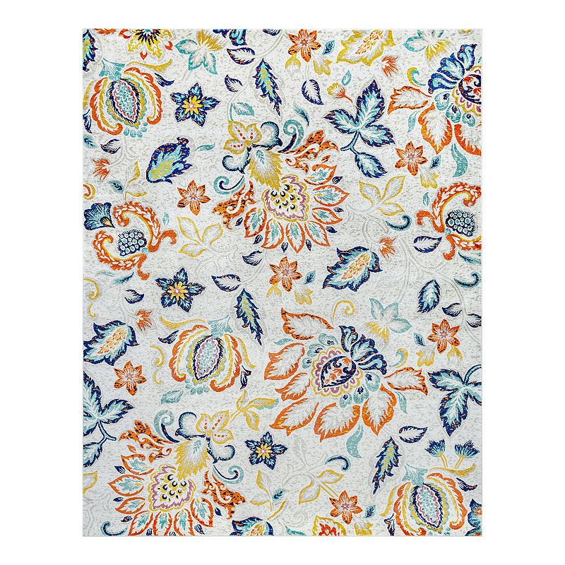 KHL Rugs Elena Floral Indoor Area Rug