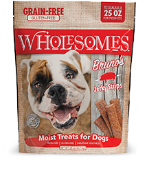 Wholesomes Brunos Pork Jerky Strips Dog Treats