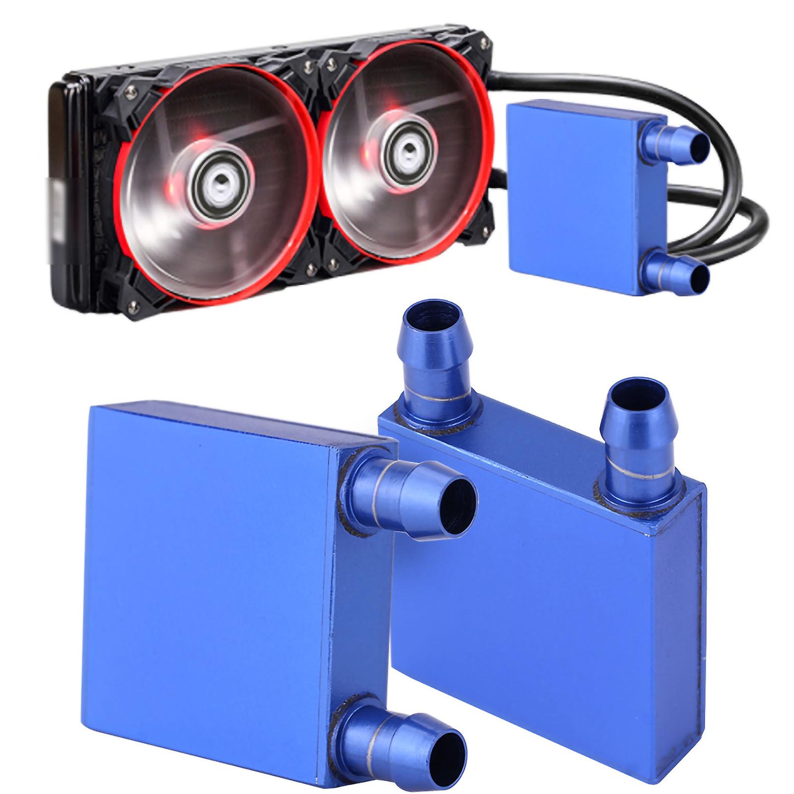 Aluminum Water Cooling Block Liquid Water Cooler Heat Sink For Cpu Industry Radiator