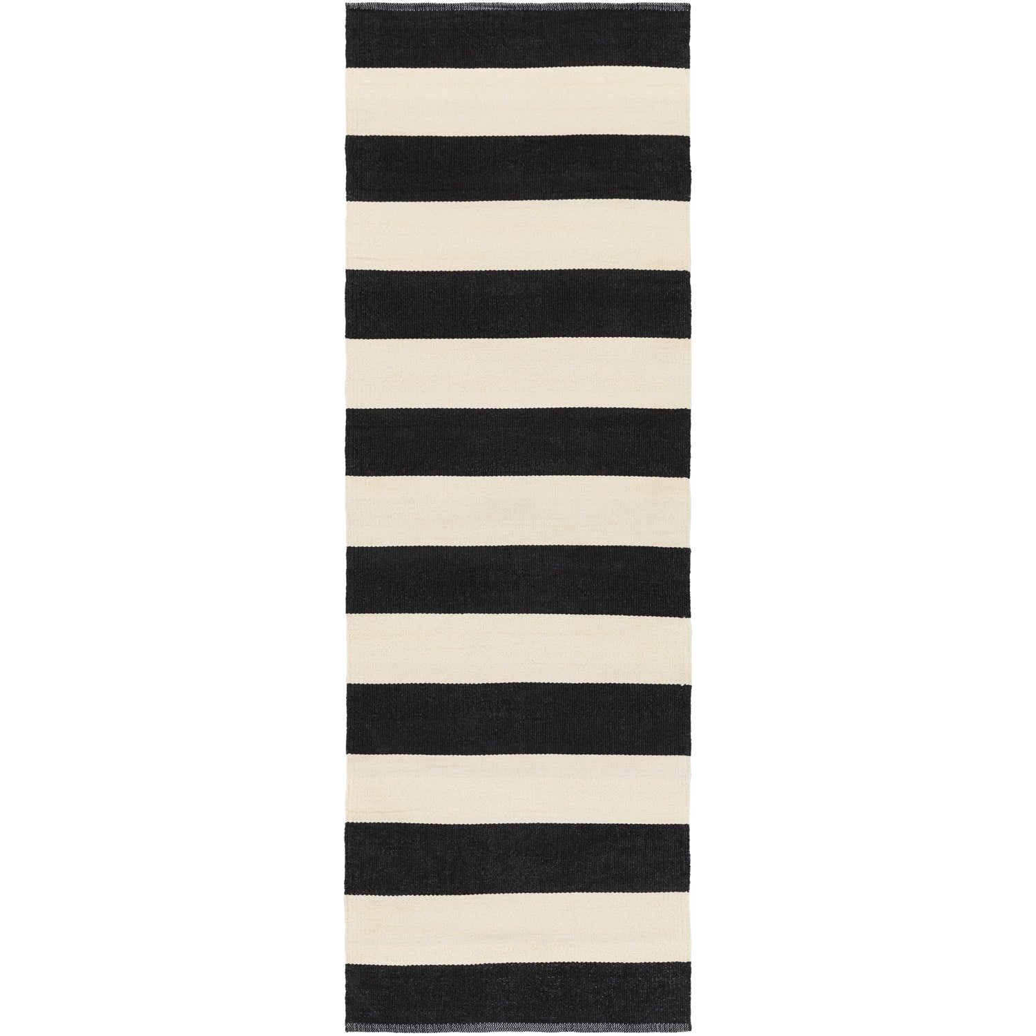 Picnic Outdoor Rug in Black & Cream