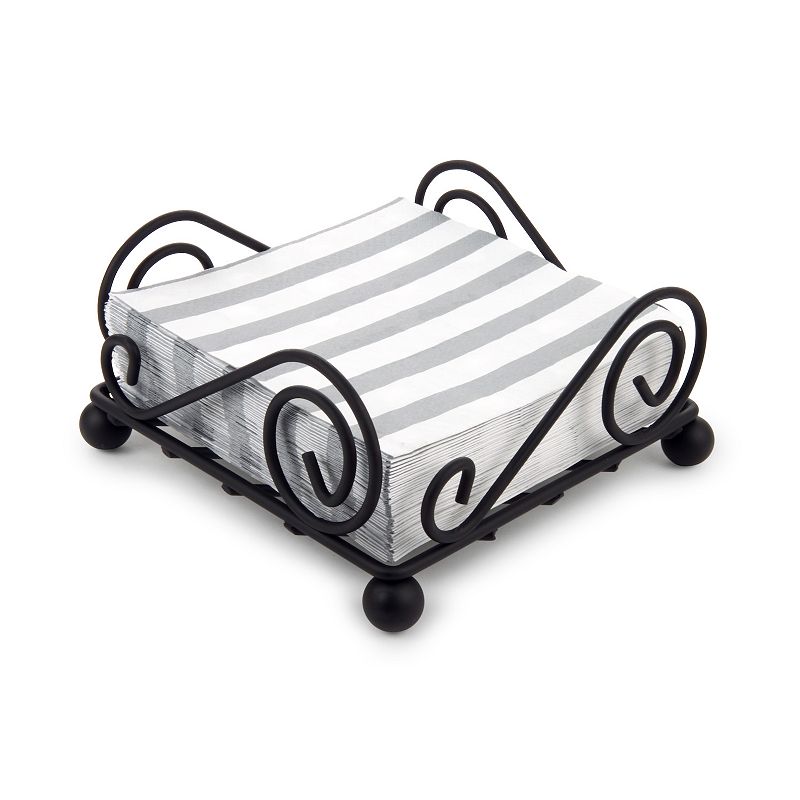 Spectrum Scroll Flat Napkin Holder