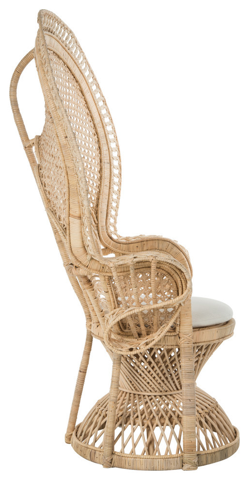 Lady Peacock Chair  Rattan   Tropical   Armchairs And Accent Chairs   by KOUBOO  Houzz