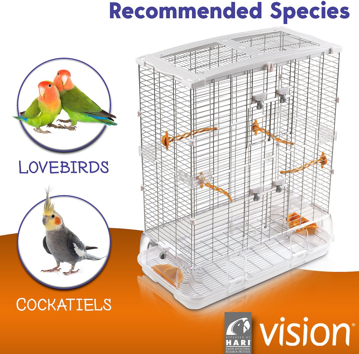 Vision II Model L12 Bird Cage