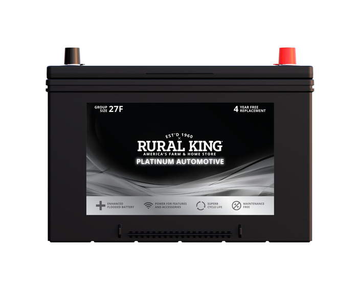 Rural King Platinum EFB Automotive Battery - RK-EFB27F