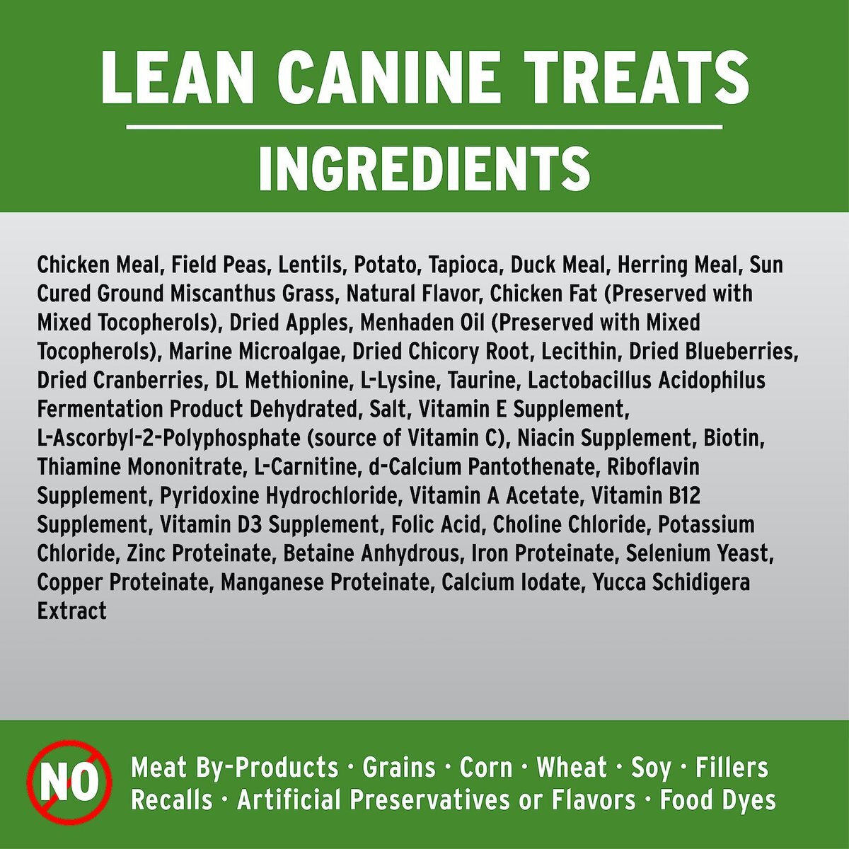 Annamaet Grain-Free Lean Reduced Fat Formula Dog Treats