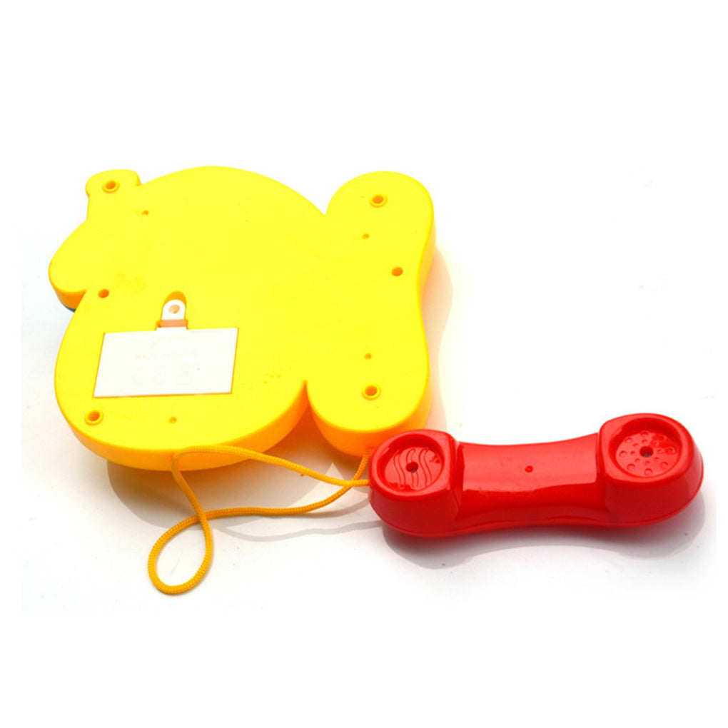 Children Kids Toy Telephone Mini Colorful Electric Music Telephone Sounds Toys Gift Random Color