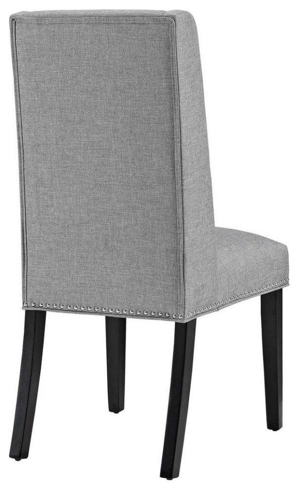 Baron Fabric Dining Chair   Transitional   Dining Chairs   by BisonOffice  Houzz