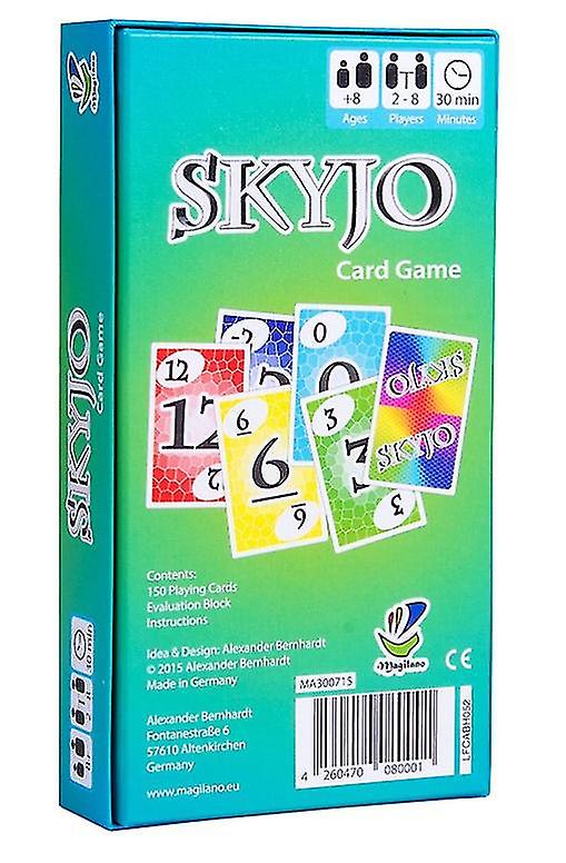 Skyjo Action Card Games Board Games Family Party Card Games Christmas Games Solitaire Holiday Props