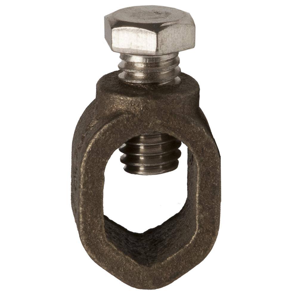 RACO 12 in. Bronze Ground Rod Clamp R11BAG1R