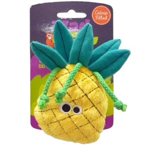 R2P Pet Mad Cat Purrfect Pineapple Catnip Cat Toy