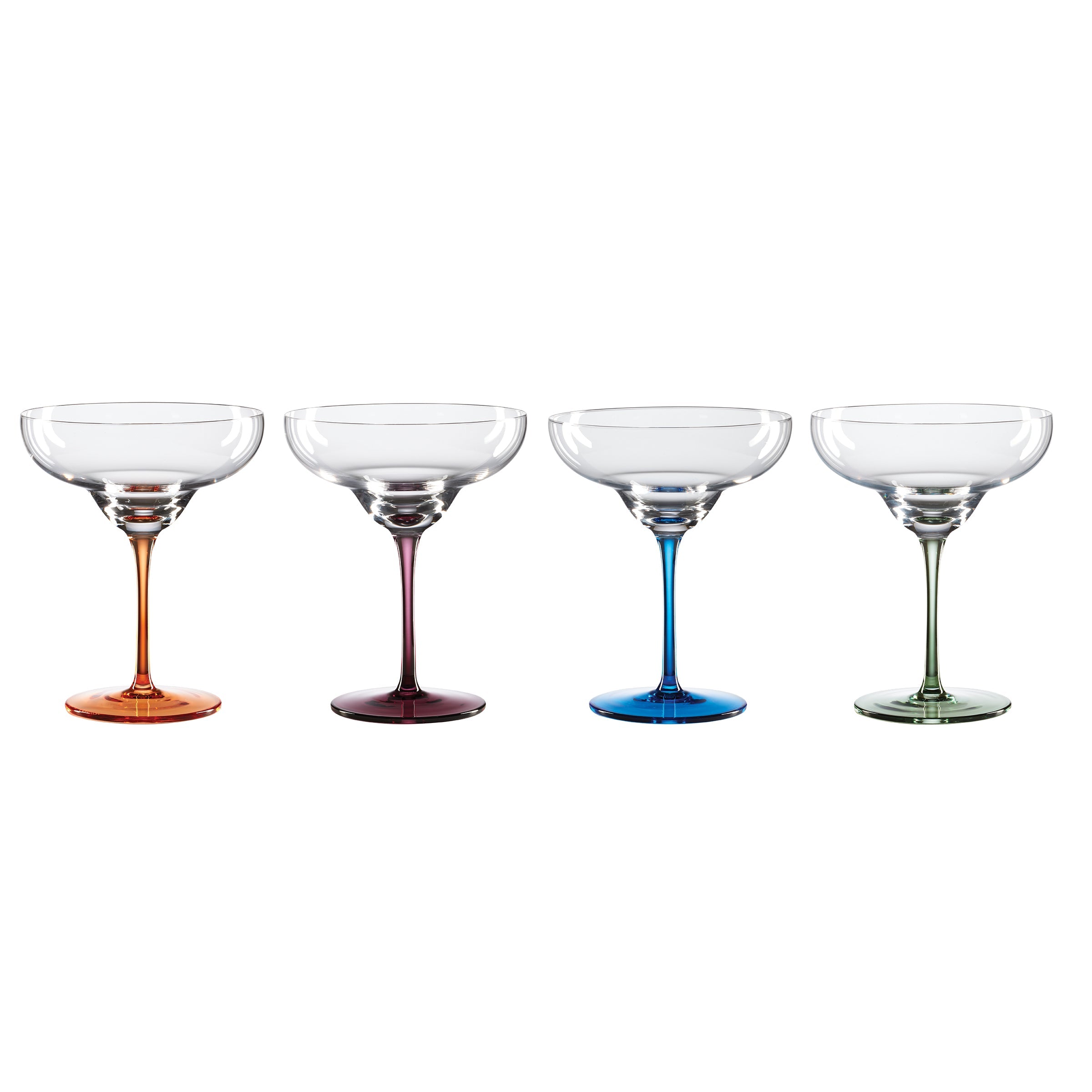 Bottoms Up Margarita Glasses, Set Of 4