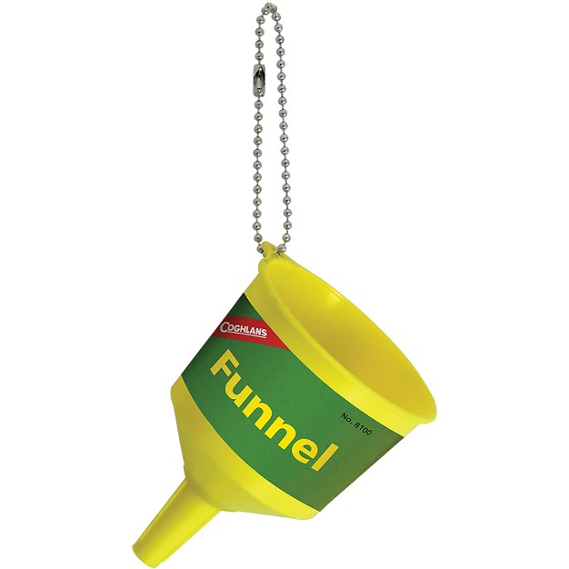 Coghlan x27 s Polypropylene Camping Funnel Yellow