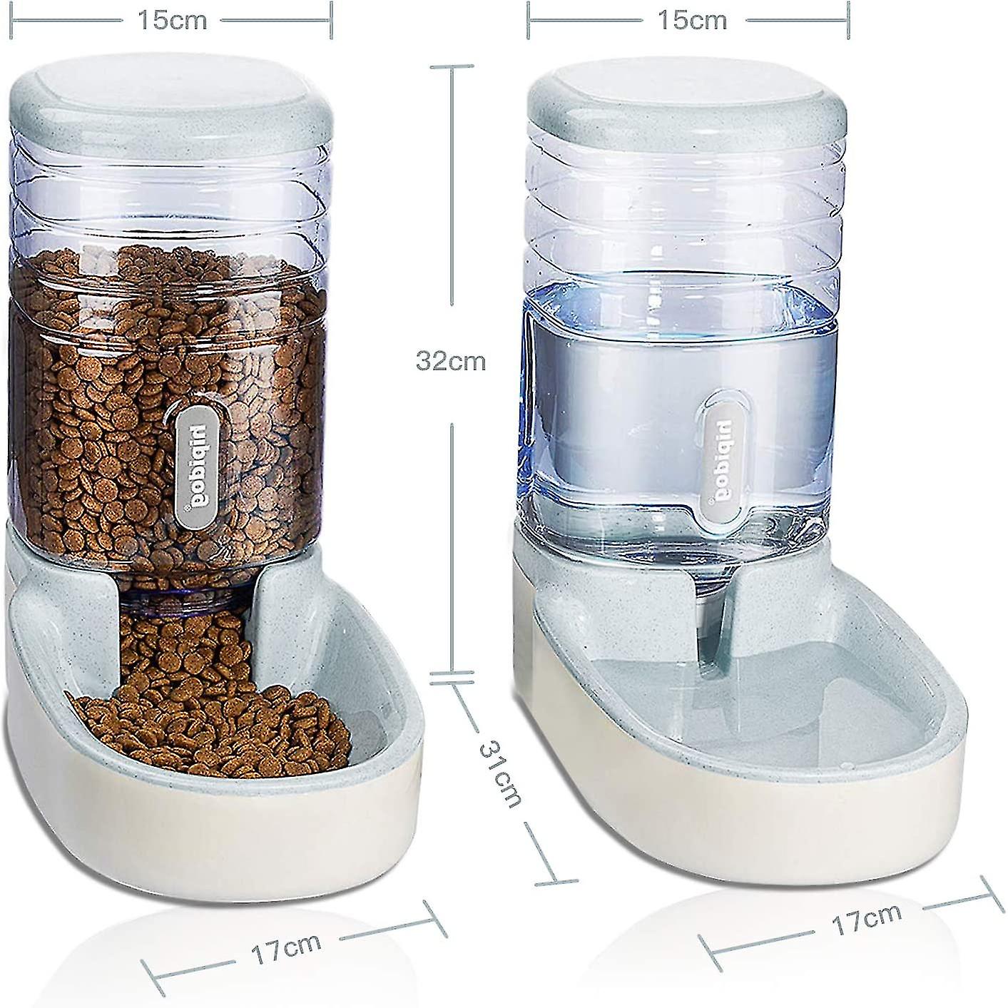 Automatic Water And Food Dispenser For Pets Cats Dogs 11 Gallon With 1 Water Dispenser And 1 Auto Feeder