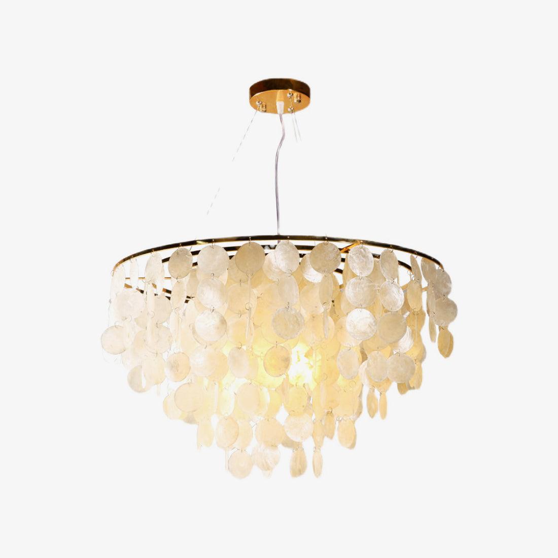 Shell Wind Chime Chandelier