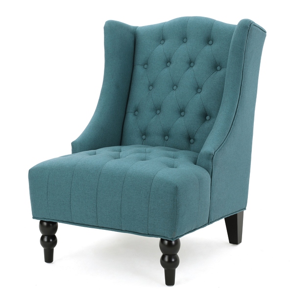 Toddman Tufted High-back Club Chair by Christopher Knight Home - 27.25