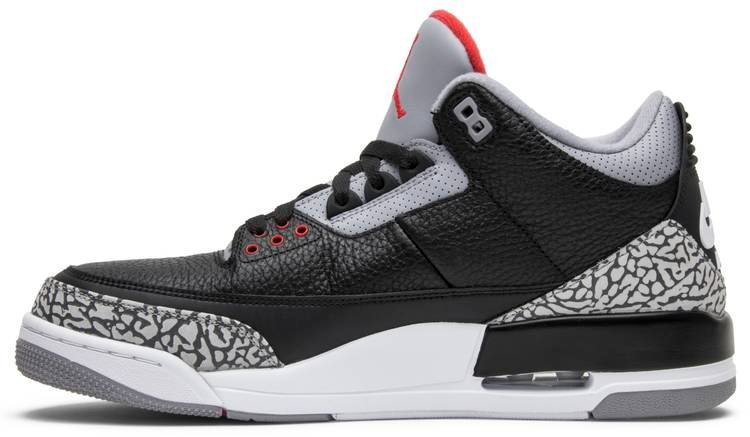 Air Jordan 3 Retro OG 'Black Cement' 2018 854262-001