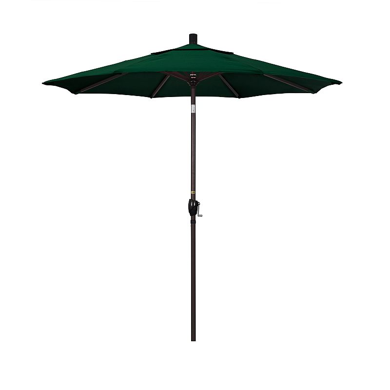 California Umbrella 7.5-ft. Pacific Trail Bronze Finish Sunbrella Patio Umbrella